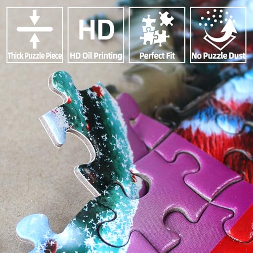 Unique Funny Cute Cats Jigsaw Puzzle for Adults, Hard Challenging Puzzle for Family Fun, 23 * 15 Inch Birthday Gift  
Di