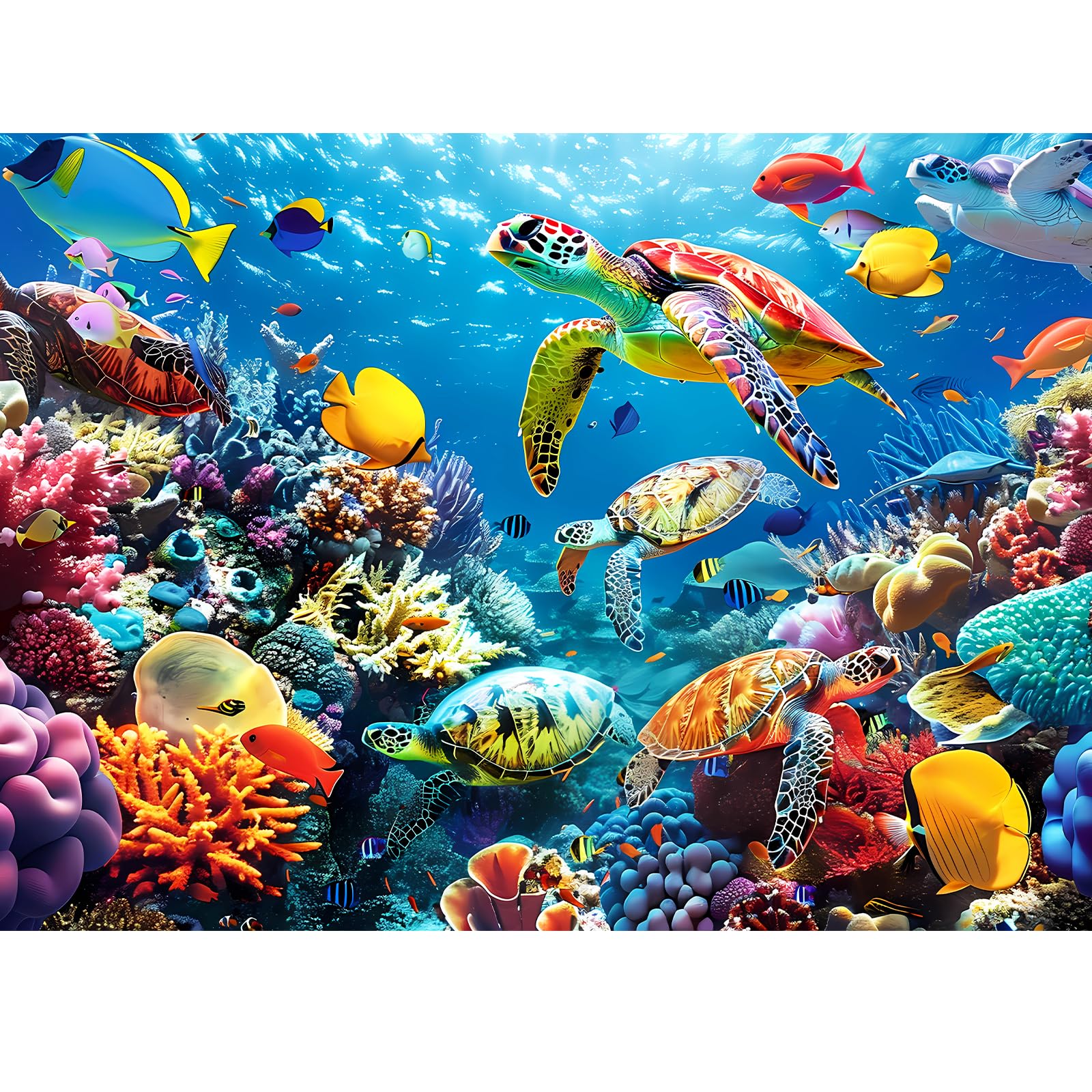 500 Piece Turtle Jigsaw Puzzle for Adults and Family
| Funny Sea Animals Jigsaw Puzzle for Adults and Family
| 500 Piec